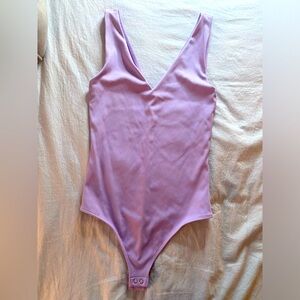 Express Body Contour Ribbed Bodysuit